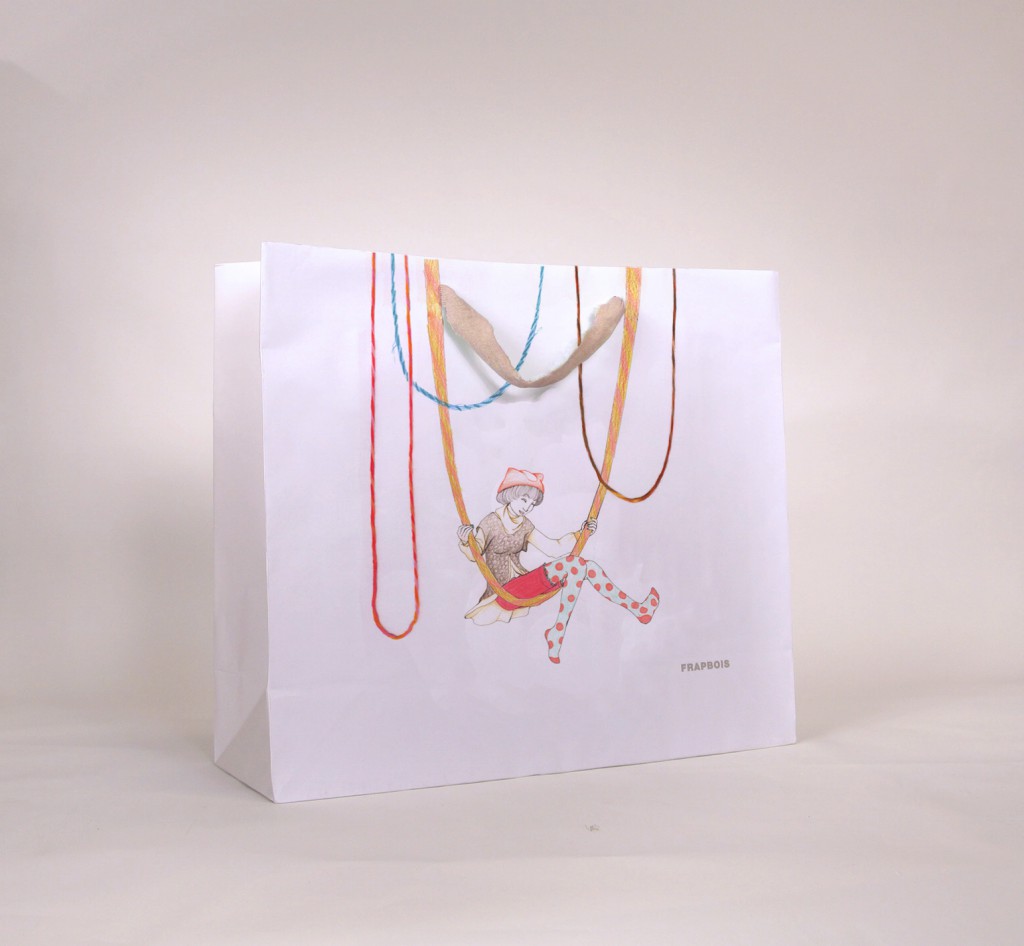 tasche links wolle